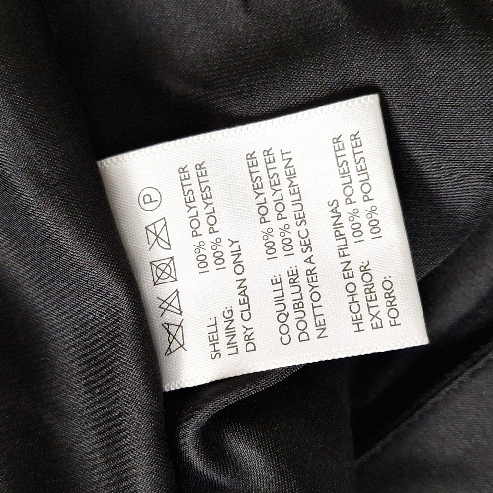 Silence + Noise NWOT Black White Striped One Button Retro Blazer Jacket Size M - Picture 11 of 13